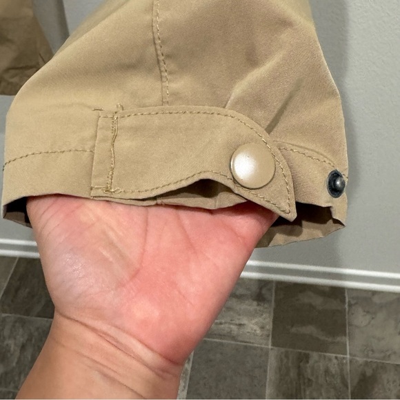 Smoke Rise Printed Nylon Utility Pants Khaki Size L Gorpcore Streetwear Cargo - Picture 10 of 11